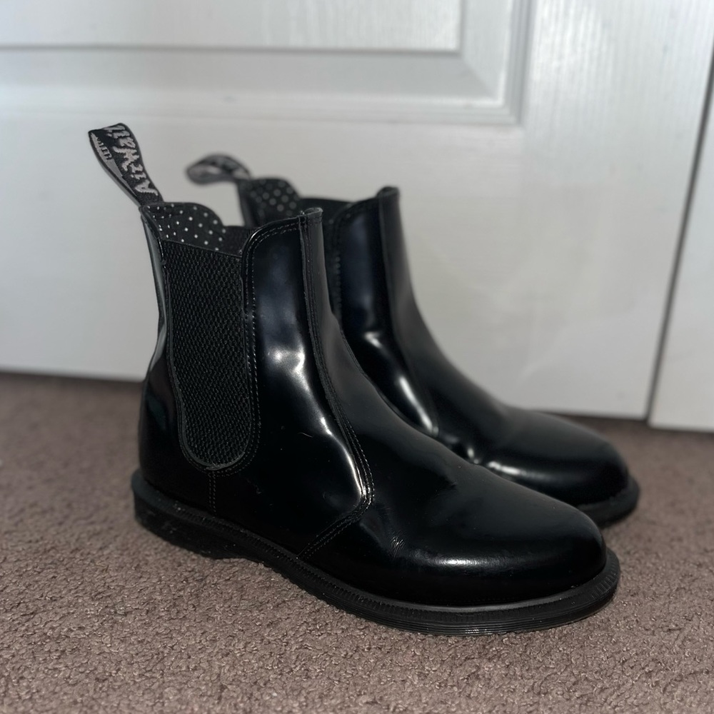 Dr Martens Patent Chelsea Boot
